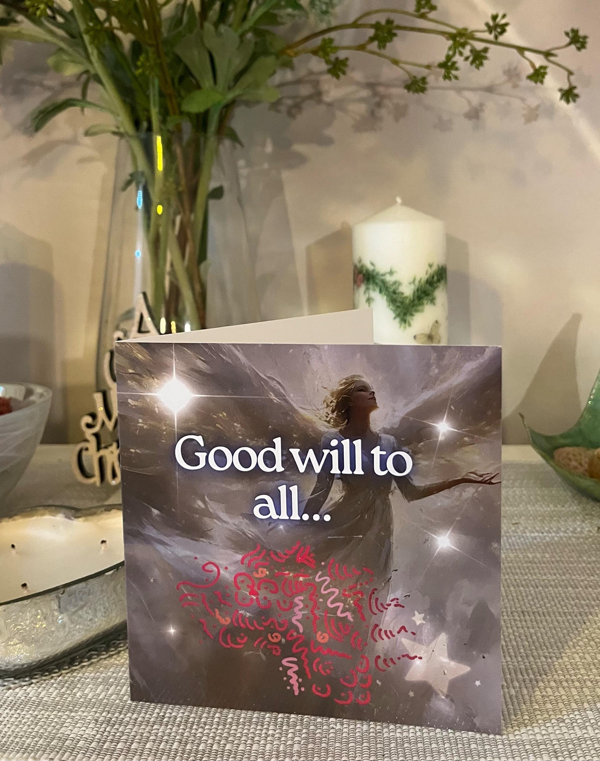 High Vibrational Christmas Card Variety Pack, Light Encoded