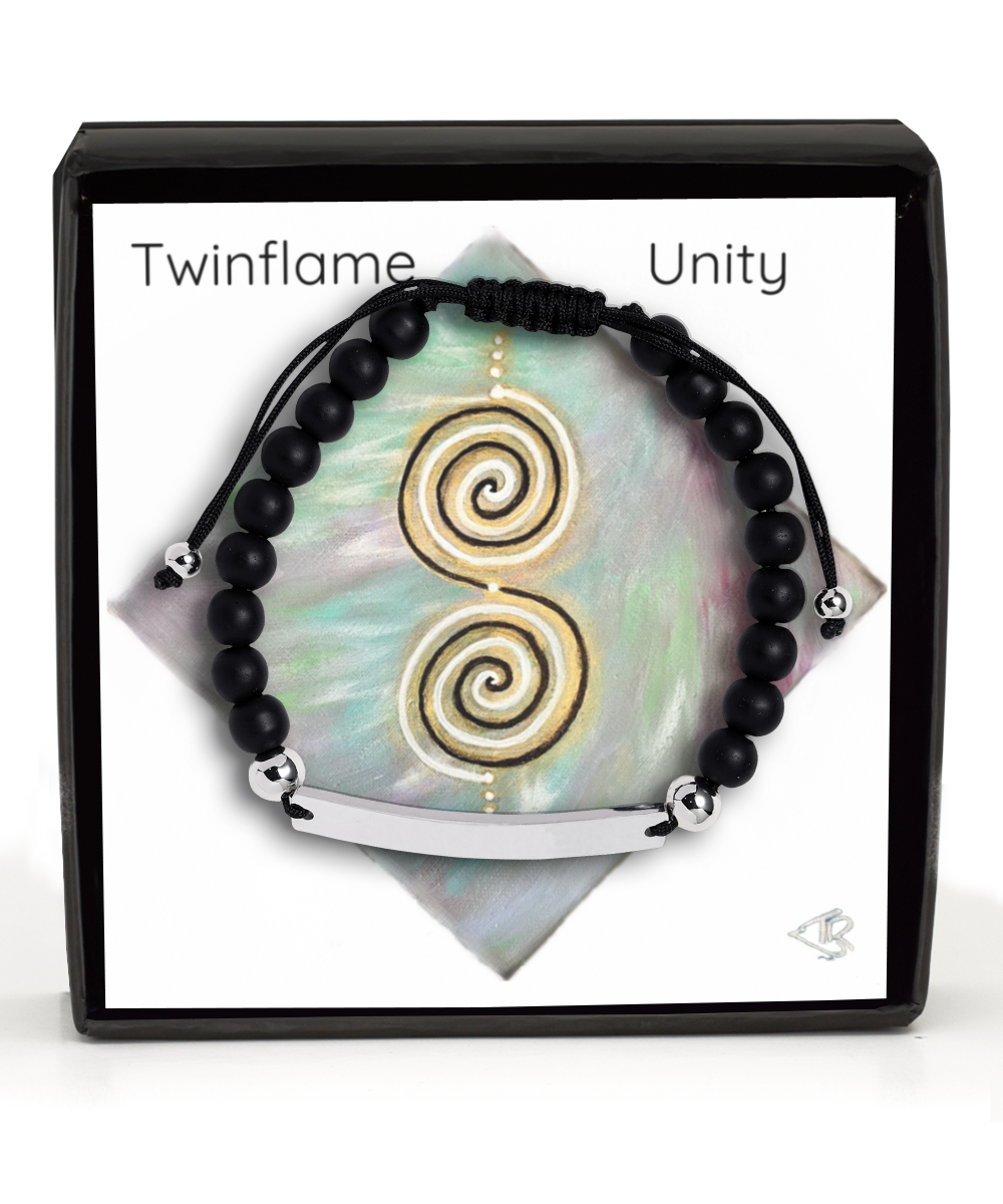 Twinflame unity mug, double spiral geometry, activated design, intention bracelet quantum art