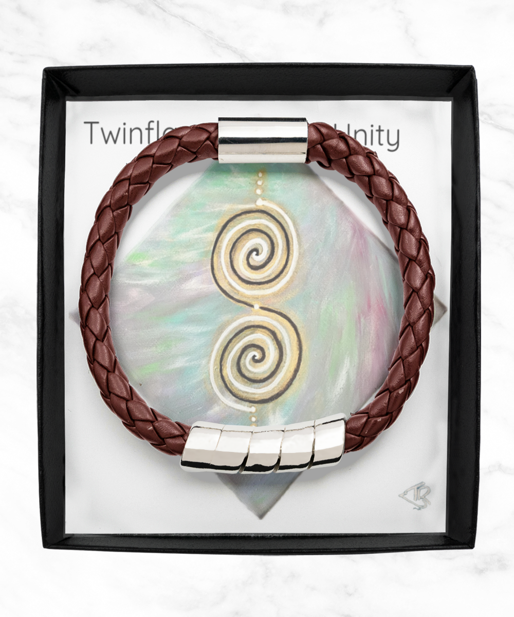 Twinflame unity mug, double spiral geometry, activated design, intention bracelet quantum art