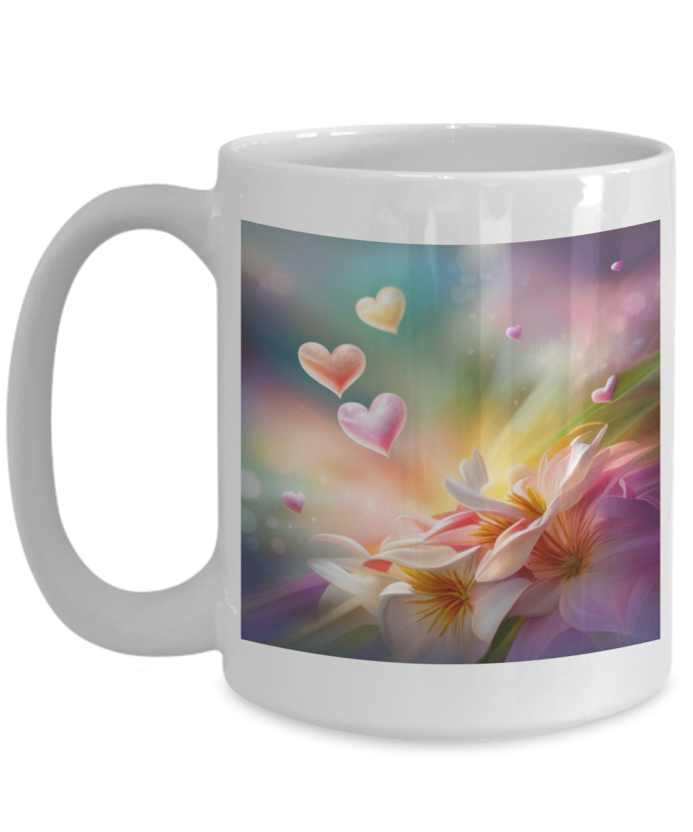 its time to love with all your heart and your entire soul, coffee mug,