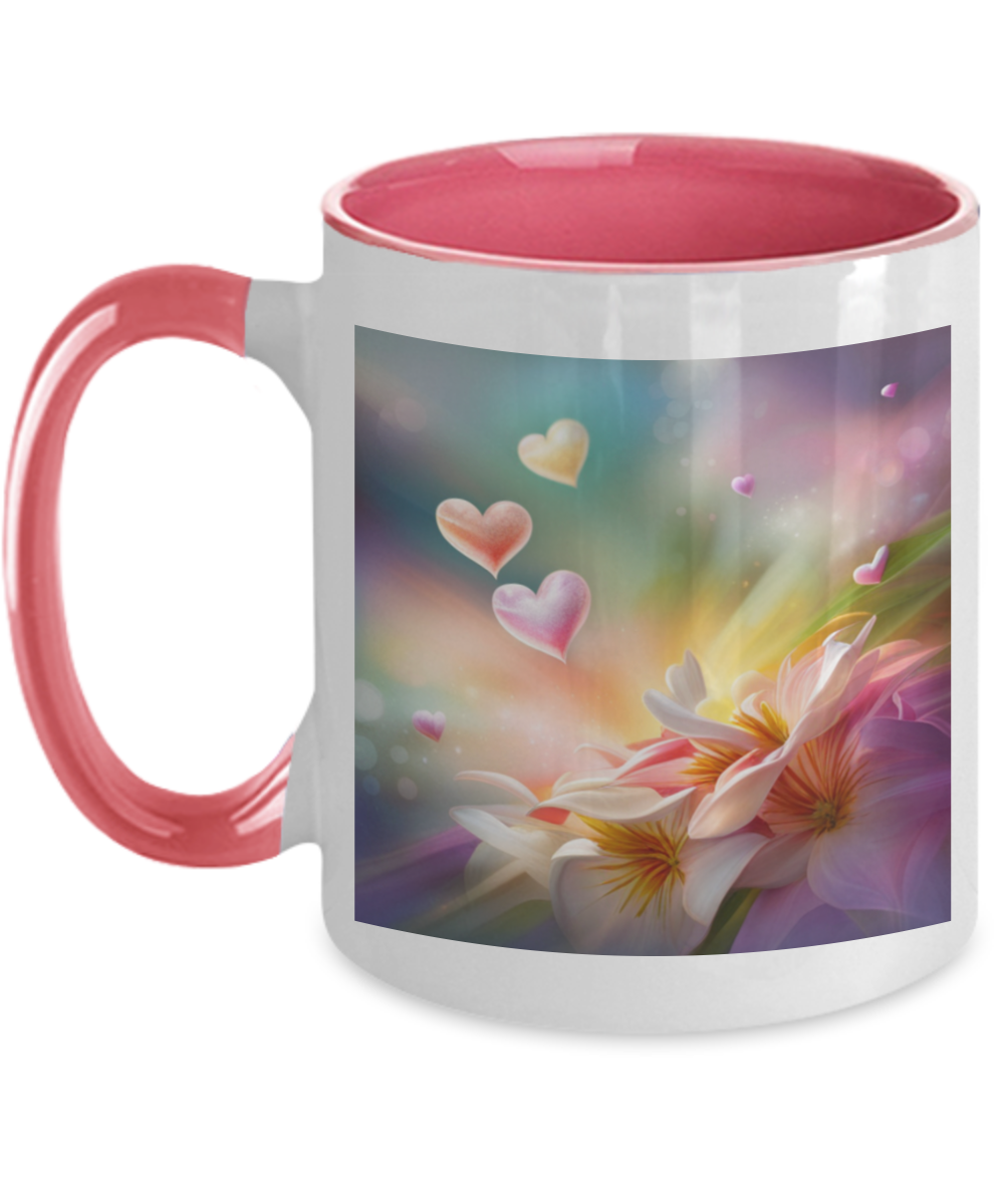 its time to love with all  your heart and your entire soul, coffee mug