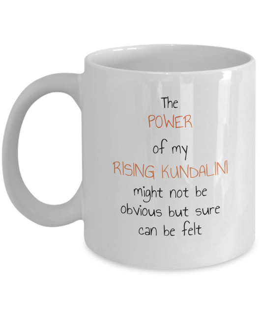 Kundalini Rising Mug text only