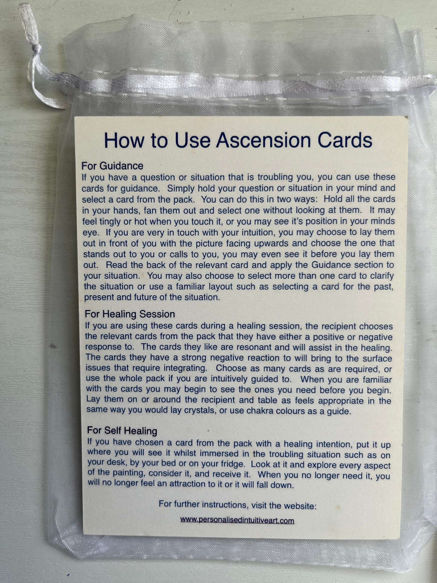 High vibrational Ascension cards