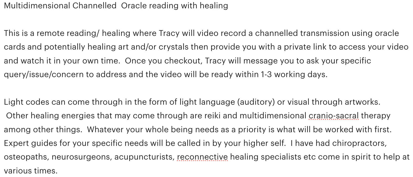 Multidimensional Channelled video reading: Receive video of your reading which contains healing/upgrades/light codes specific to your issue