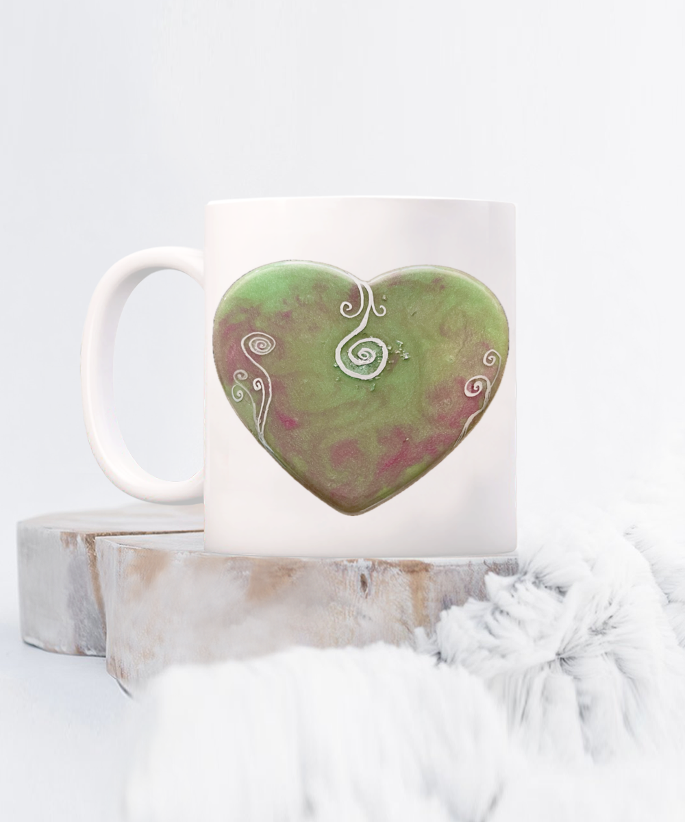 Mug energised with light codes to detoxify the body and assist with energetic upgrades