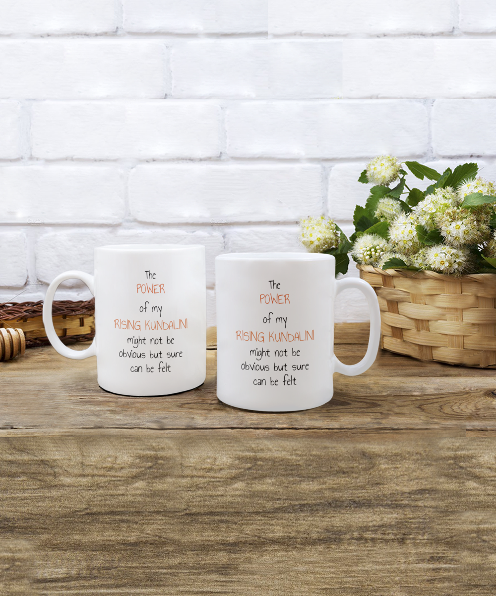 Kundalini Rising Mug text only